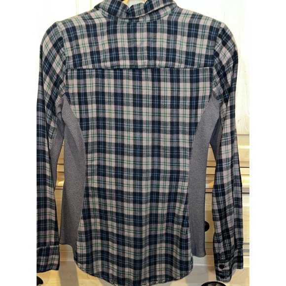 Splendid women’s small long sleeve multi color button down shirt - Picture 4 of 14